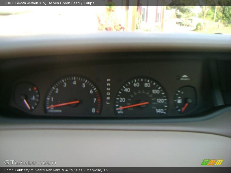 Aspen Green Pearl / Taupe 2003 Toyota Avalon XLS