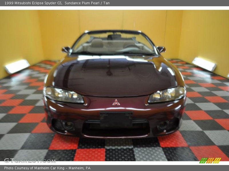 Sundance Plum Pearl / Tan 1999 Mitsubishi Eclipse Spyder GS