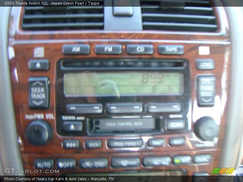 Aspen Green Pearl / Taupe 2003 Toyota Avalon XLS