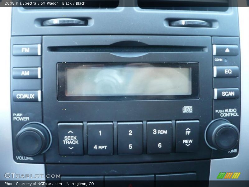 Black / Black 2008 Kia Spectra 5 SX Wagon