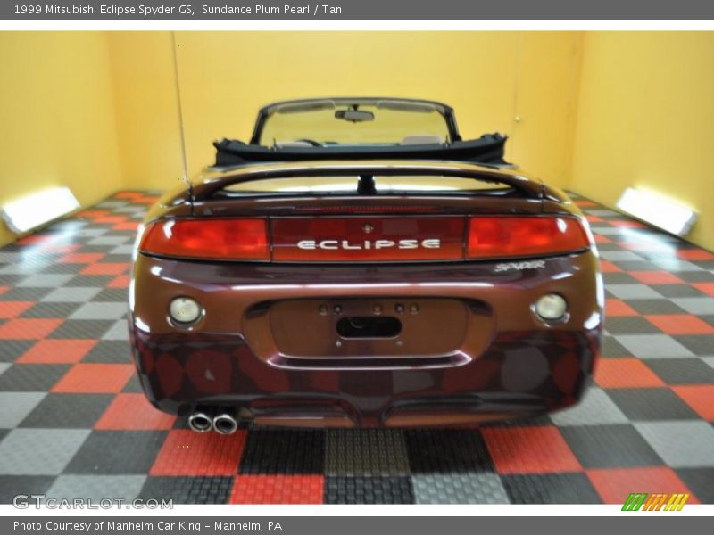 Sundance Plum Pearl / Tan 1999 Mitsubishi Eclipse Spyder GS
