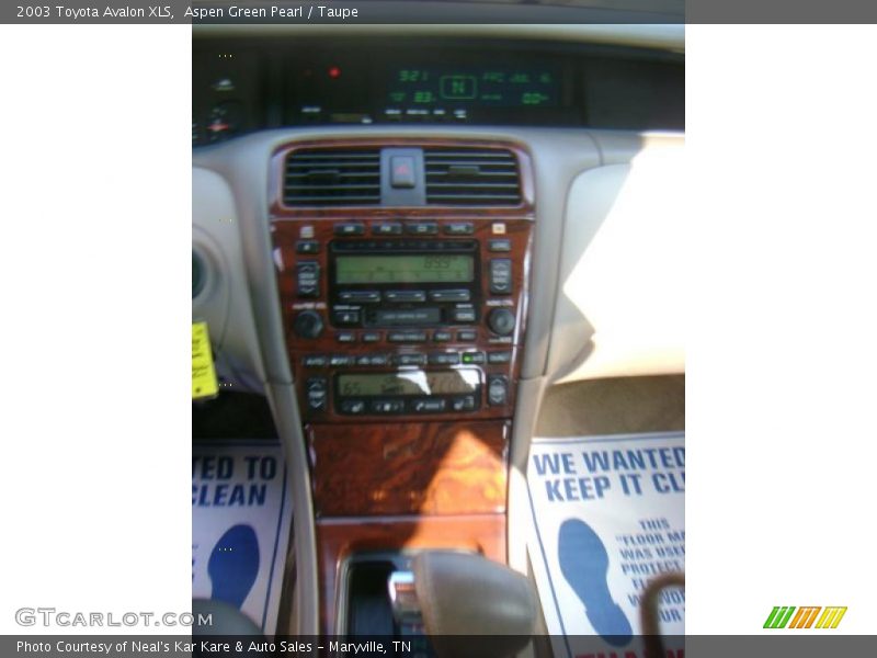 Aspen Green Pearl / Taupe 2003 Toyota Avalon XLS