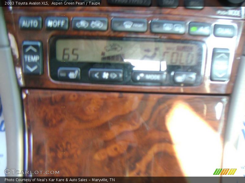 Aspen Green Pearl / Taupe 2003 Toyota Avalon XLS