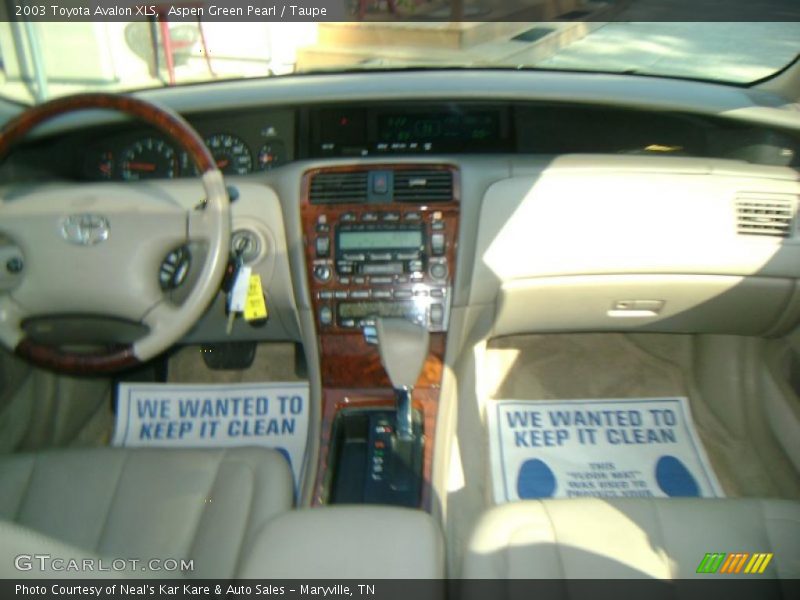 Aspen Green Pearl / Taupe 2003 Toyota Avalon XLS