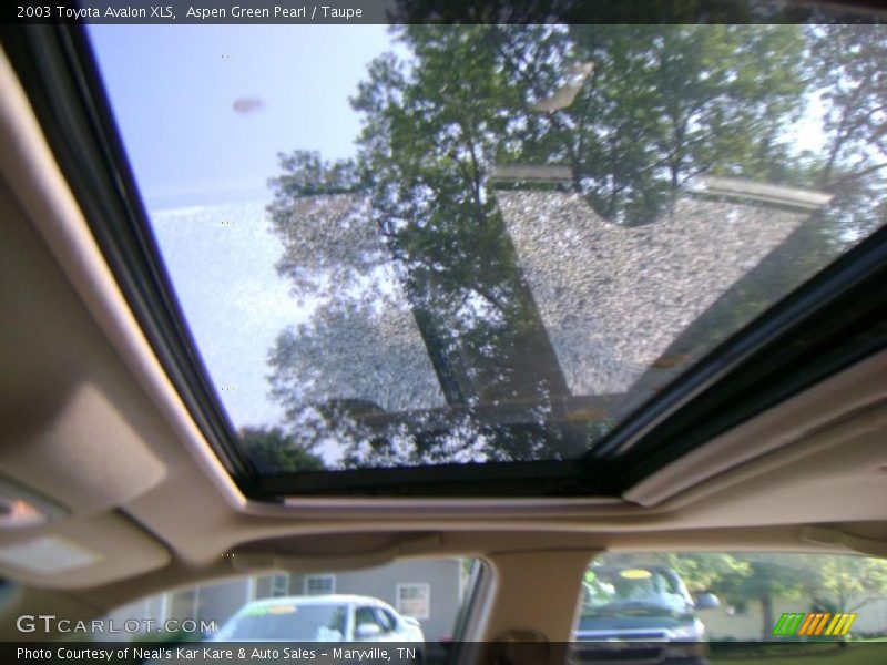 Aspen Green Pearl / Taupe 2003 Toyota Avalon XLS