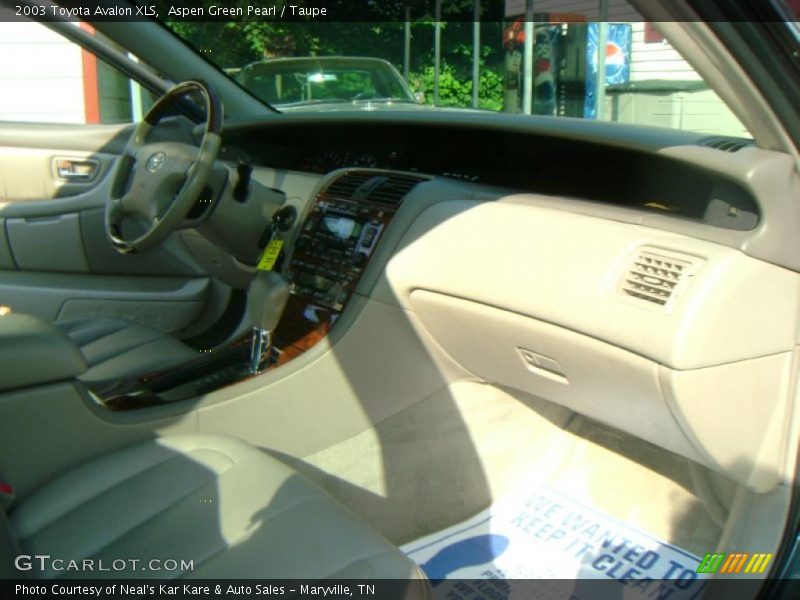 Aspen Green Pearl / Taupe 2003 Toyota Avalon XLS
