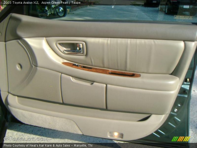 Aspen Green Pearl / Taupe 2003 Toyota Avalon XLS