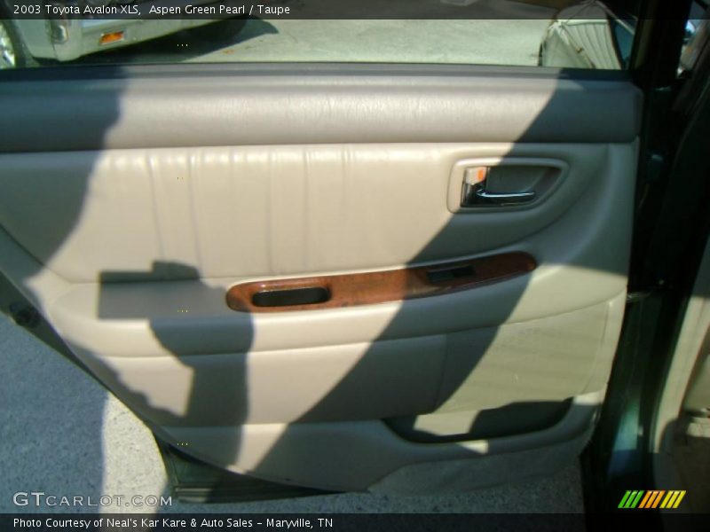 Aspen Green Pearl / Taupe 2003 Toyota Avalon XLS