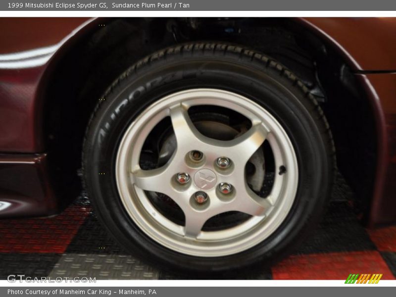 Sundance Plum Pearl / Tan 1999 Mitsubishi Eclipse Spyder GS