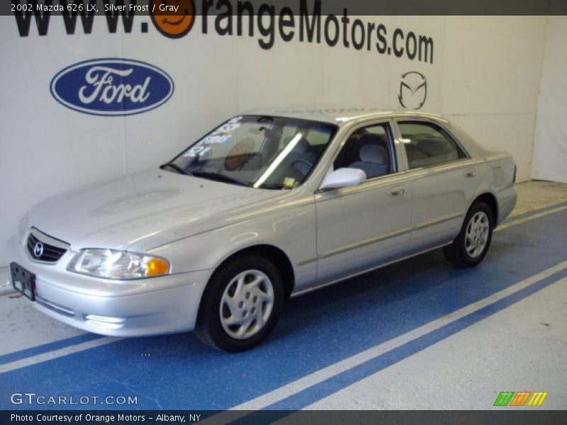 Silver Frost / Gray 2002 Mazda 626 LX