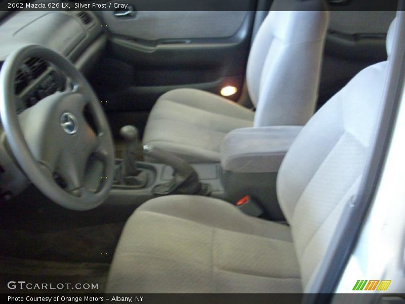 Silver Frost / Gray 2002 Mazda 626 LX