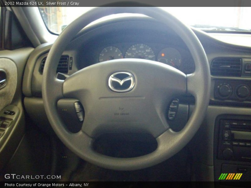 Silver Frost / Gray 2002 Mazda 626 LX