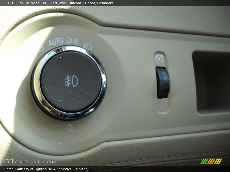 Red Jewel Tintcoat / Cocoa/Cashmere 2011 Buick LaCrosse CXL