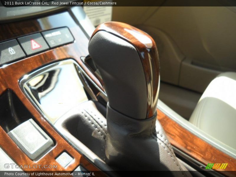 Red Jewel Tintcoat / Cocoa/Cashmere 2011 Buick LaCrosse CXL