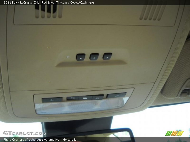 Red Jewel Tintcoat / Cocoa/Cashmere 2011 Buick LaCrosse CXL