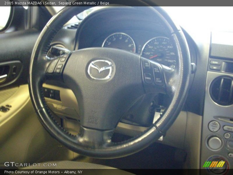 Sepang Green Metallic / Beige 2005 Mazda MAZDA6 i Sedan