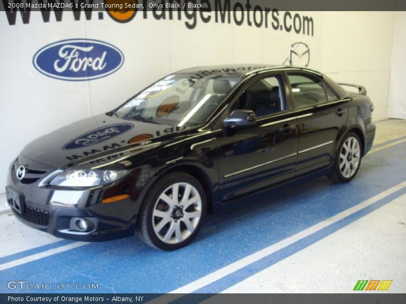 Onyx Black / Black 2008 Mazda MAZDA6 s Grand Touring Sedan