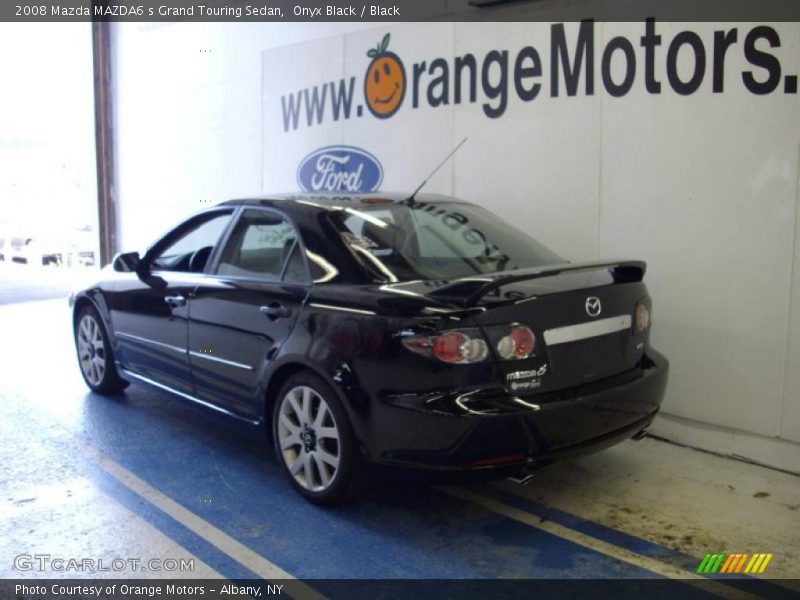 Onyx Black / Black 2008 Mazda MAZDA6 s Grand Touring Sedan