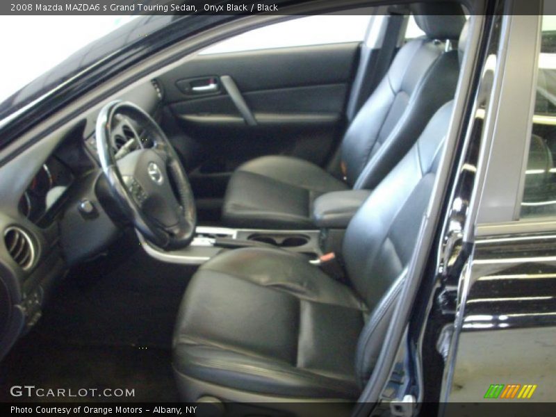 Onyx Black / Black 2008 Mazda MAZDA6 s Grand Touring Sedan