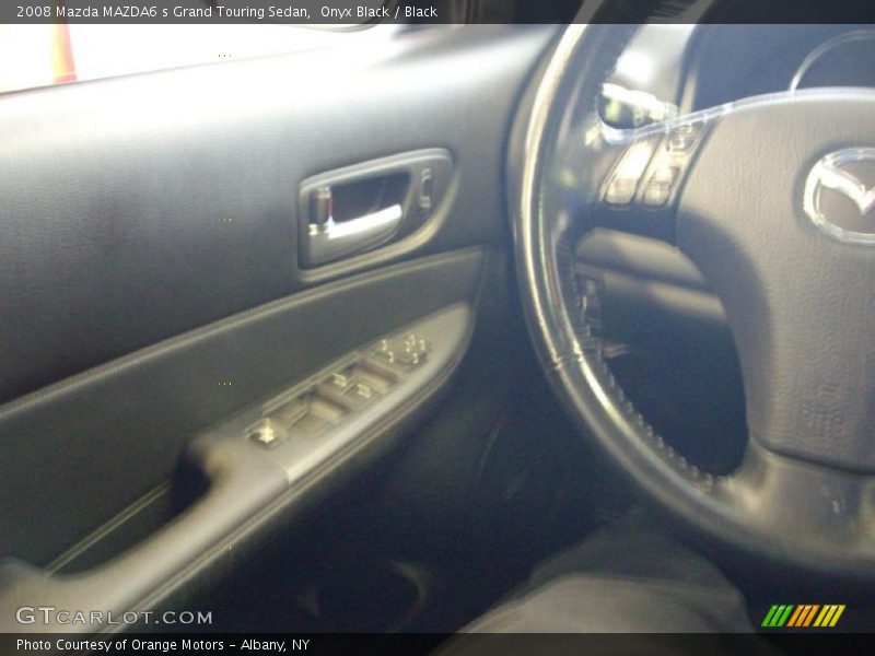 Onyx Black / Black 2008 Mazda MAZDA6 s Grand Touring Sedan