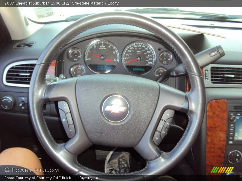 Graystone Metallic / Ebony 2007 Chevrolet Suburban 1500 LTZ