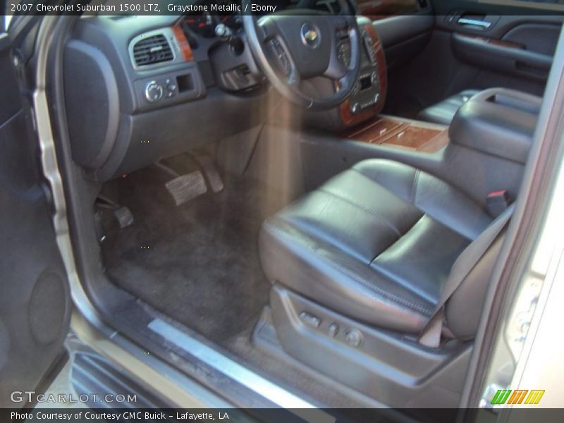 Graystone Metallic / Ebony 2007 Chevrolet Suburban 1500 LTZ