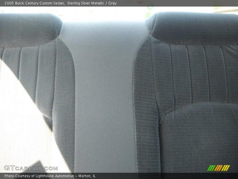 Sterling Silver Metallic / Gray 2005 Buick Century Custom Sedan
