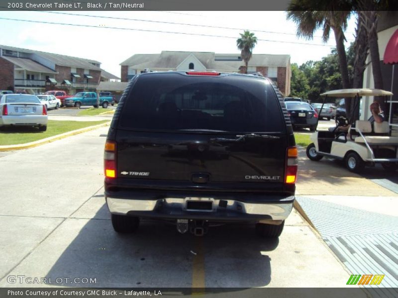 Black / Tan/Neutral 2003 Chevrolet Tahoe LT