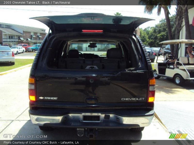 Black / Tan/Neutral 2003 Chevrolet Tahoe LT