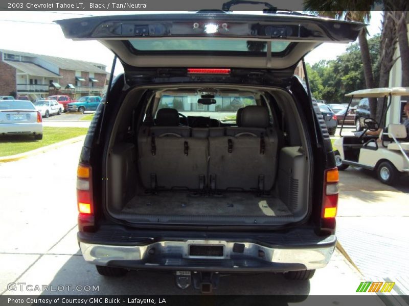 Black / Tan/Neutral 2003 Chevrolet Tahoe LT