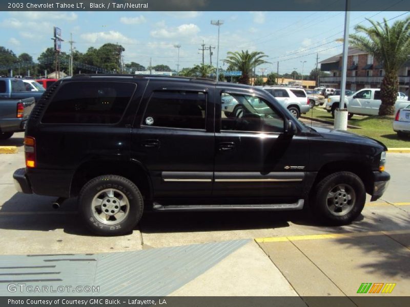 Black / Tan/Neutral 2003 Chevrolet Tahoe LT