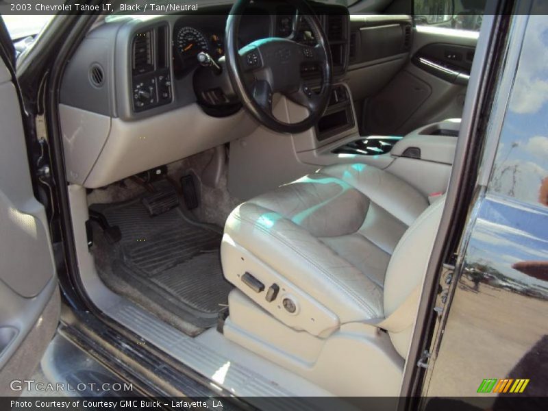 Black / Tan/Neutral 2003 Chevrolet Tahoe LT