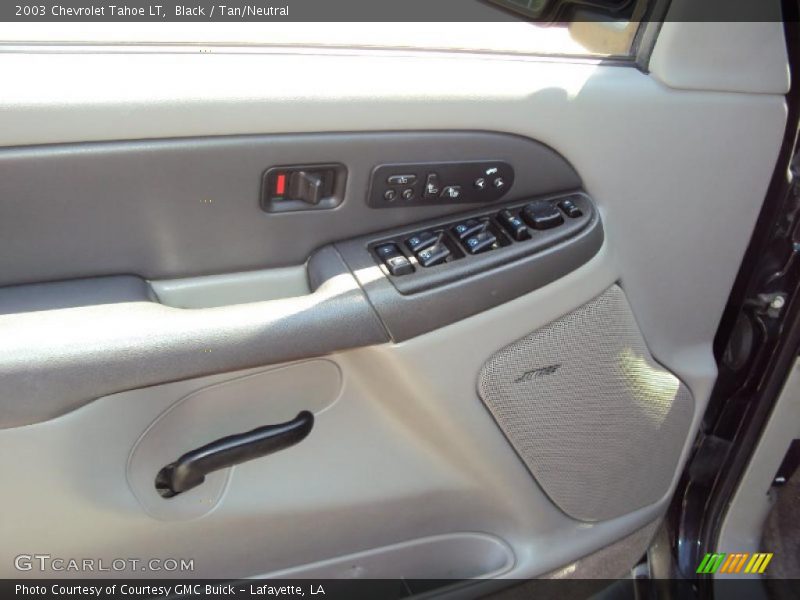 Black / Tan/Neutral 2003 Chevrolet Tahoe LT