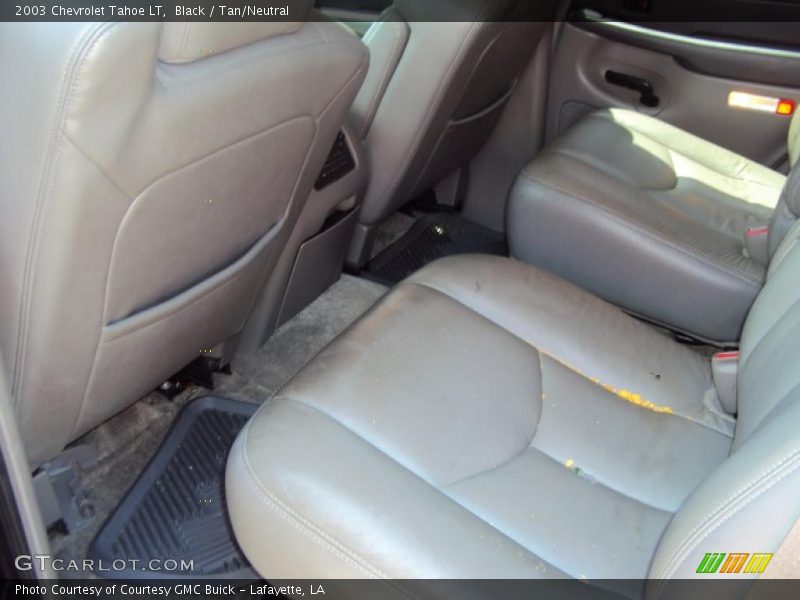 Black / Tan/Neutral 2003 Chevrolet Tahoe LT