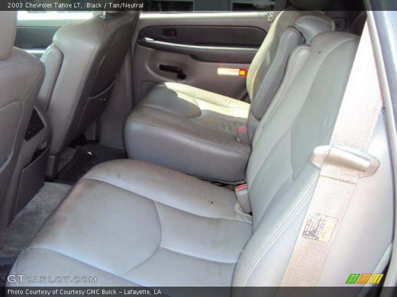 Black / Tan/Neutral 2003 Chevrolet Tahoe LT