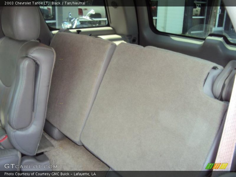 Black / Tan/Neutral 2003 Chevrolet Tahoe LT