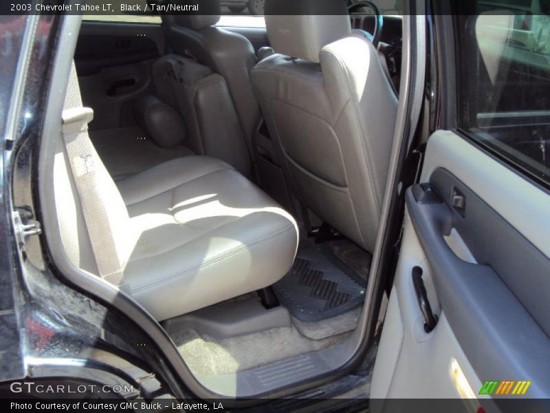Black / Tan/Neutral 2003 Chevrolet Tahoe LT