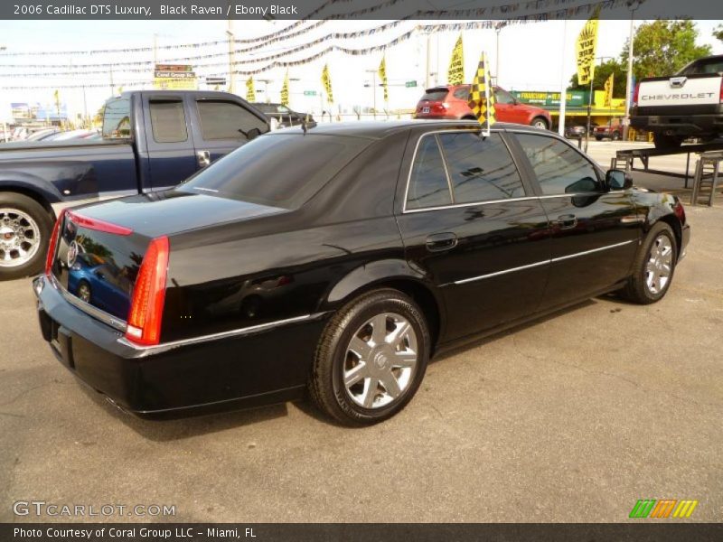 Black Raven / Ebony Black 2006 Cadillac DTS Luxury