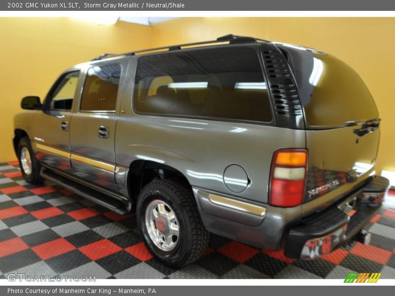 Storm Gray Metallic / Neutral/Shale 2002 GMC Yukon XL SLT