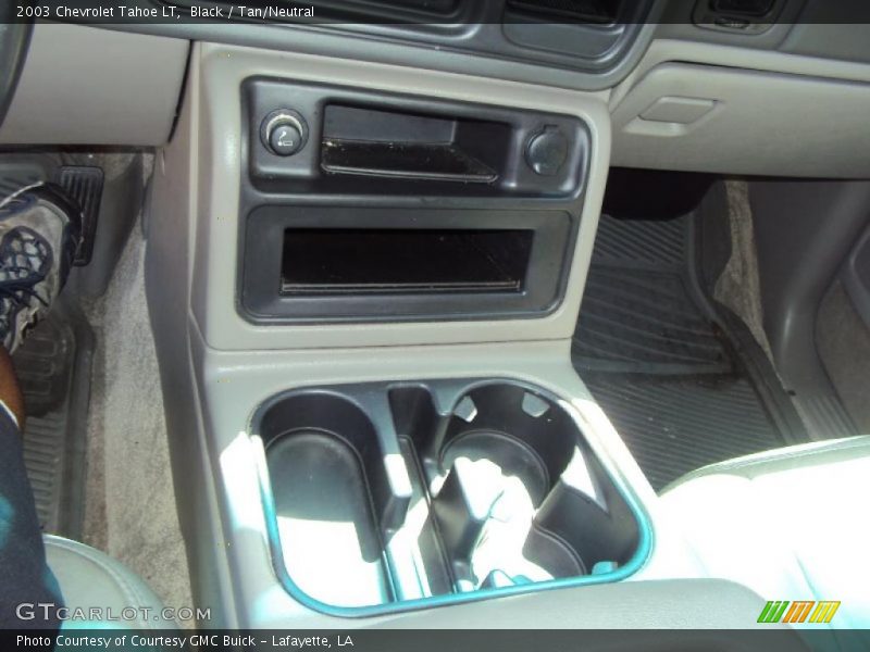 Black / Tan/Neutral 2003 Chevrolet Tahoe LT