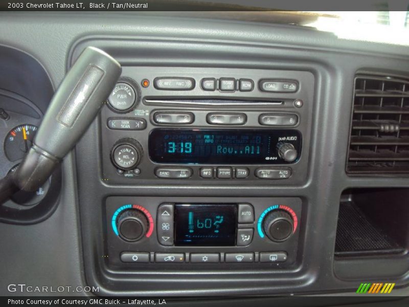 Black / Tan/Neutral 2003 Chevrolet Tahoe LT