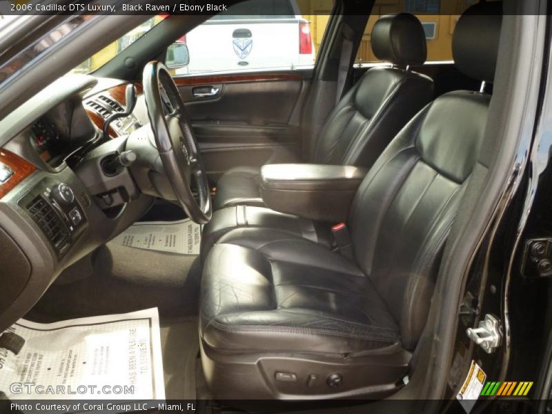 Black Raven / Ebony Black 2006 Cadillac DTS Luxury