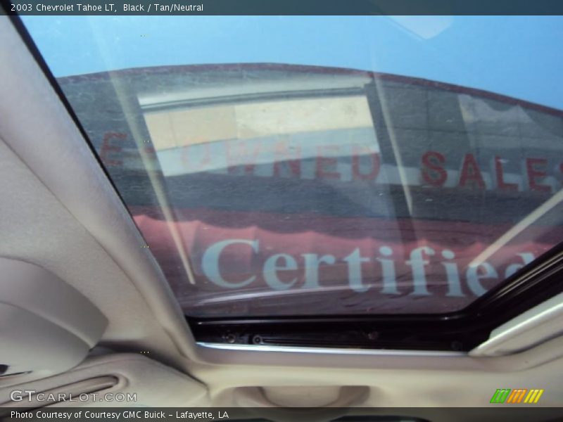 Black / Tan/Neutral 2003 Chevrolet Tahoe LT