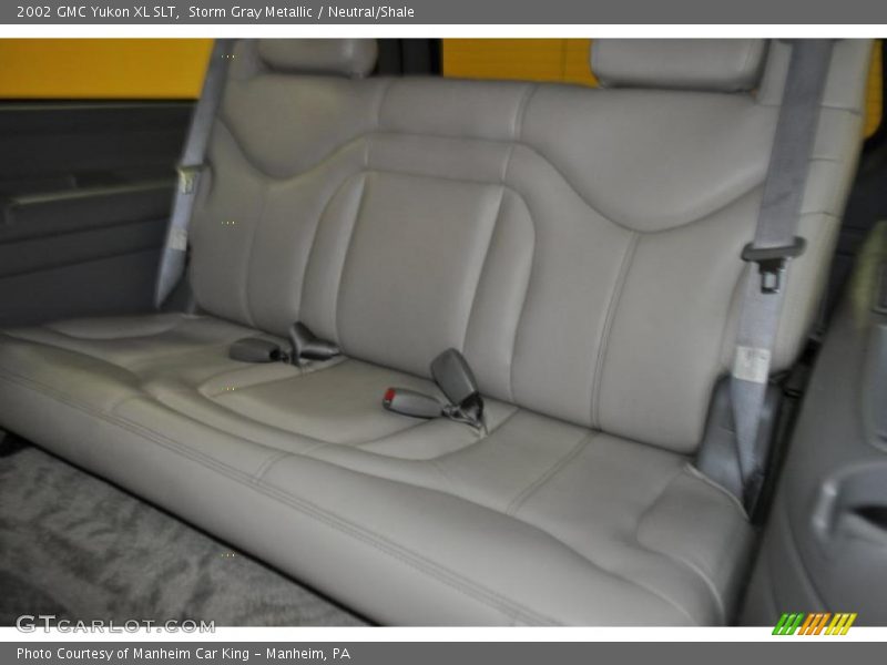 Storm Gray Metallic / Neutral/Shale 2002 GMC Yukon XL SLT