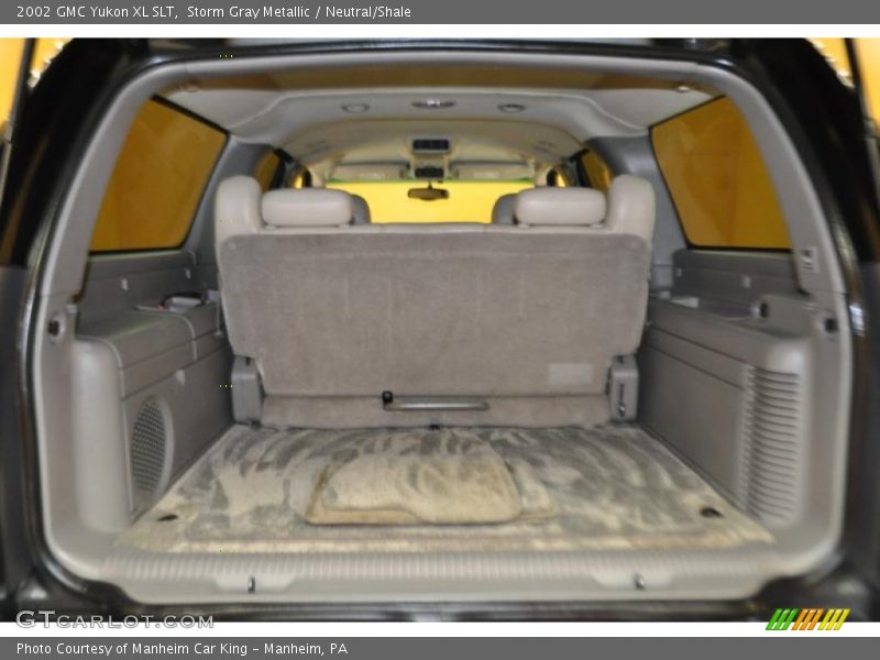 Storm Gray Metallic / Neutral/Shale 2002 GMC Yukon XL SLT