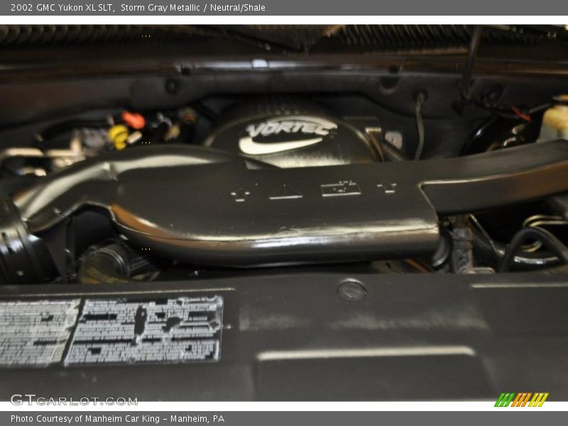 Storm Gray Metallic / Neutral/Shale 2002 GMC Yukon XL SLT