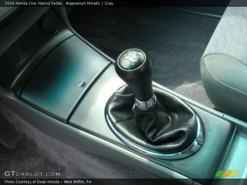Magnesium Metallic / Gray 2004 Honda Civic Hybrid Sedan