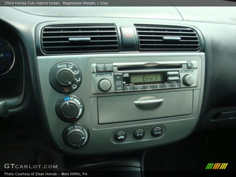 Magnesium Metallic / Gray 2004 Honda Civic Hybrid Sedan