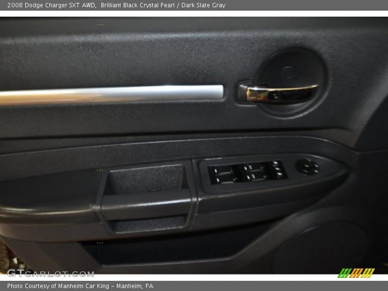 Brilliant Black Crystal Pearl / Dark Slate Gray 2008 Dodge Charger SXT AWD