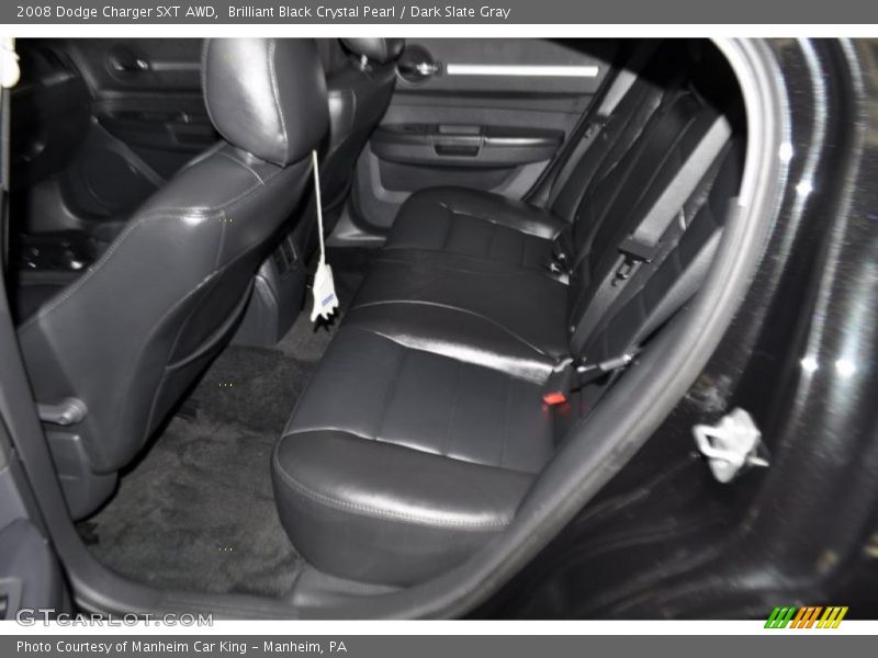 Brilliant Black Crystal Pearl / Dark Slate Gray 2008 Dodge Charger SXT AWD